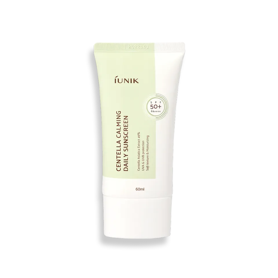 IUNIK Centella Calming Daily Sunscreen solkrem daglig ansiktsbruk