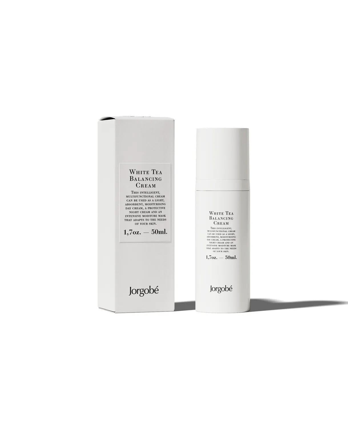 Jorgobé White Tea Balancing Cream ansiktskrem 50 ml – lett