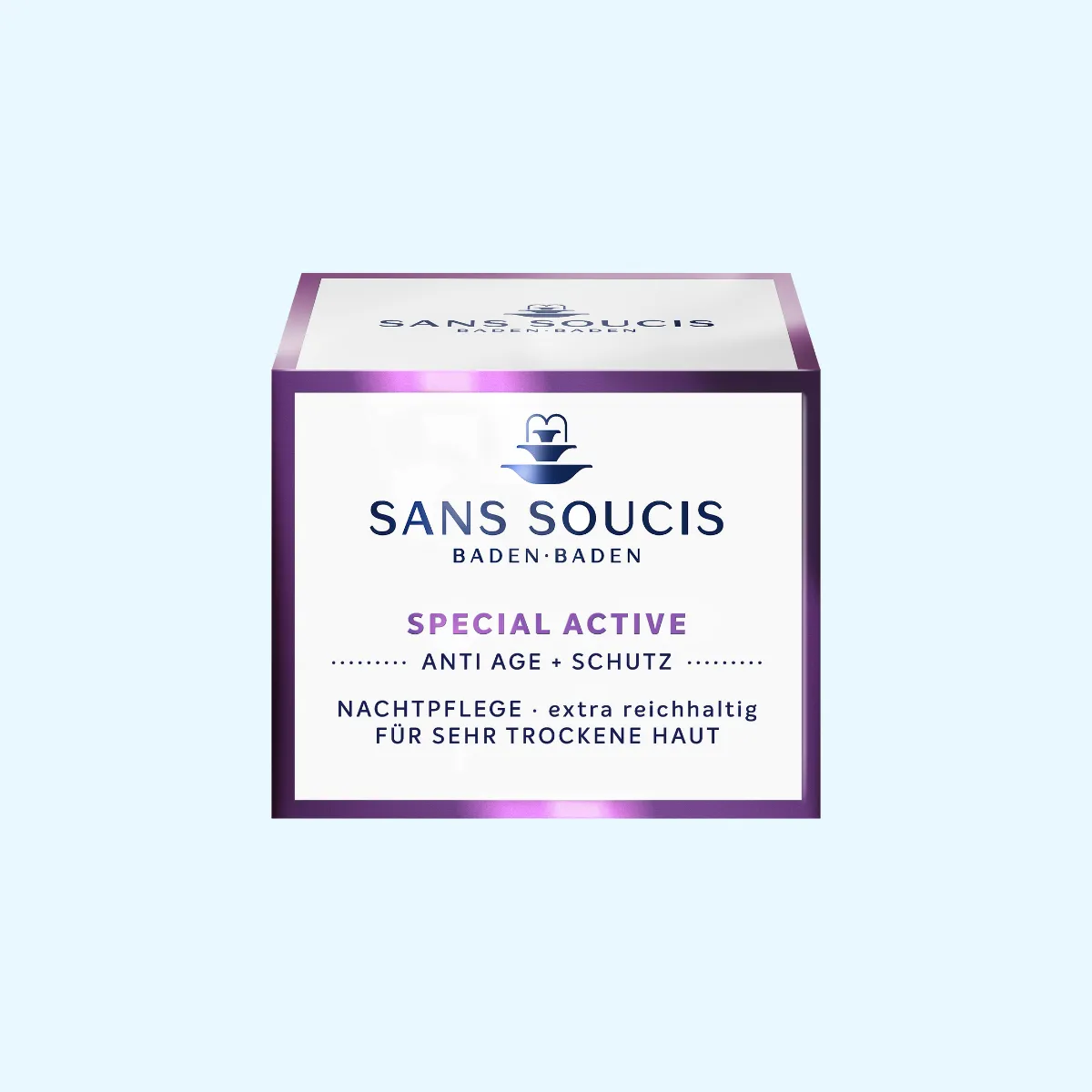 Sans Soucis Special Active Nachtpflege extra reichhaltig nattkrem 50 ml tørr hud