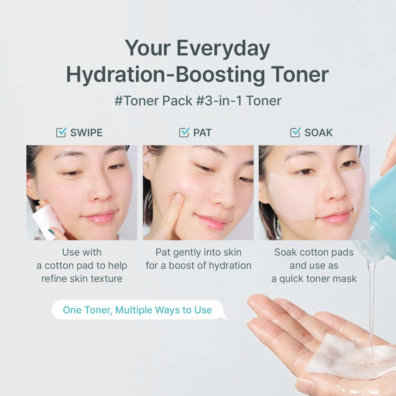 Acwell Real Aqua Balancing Hydrating & Exfoliating Facial Toner