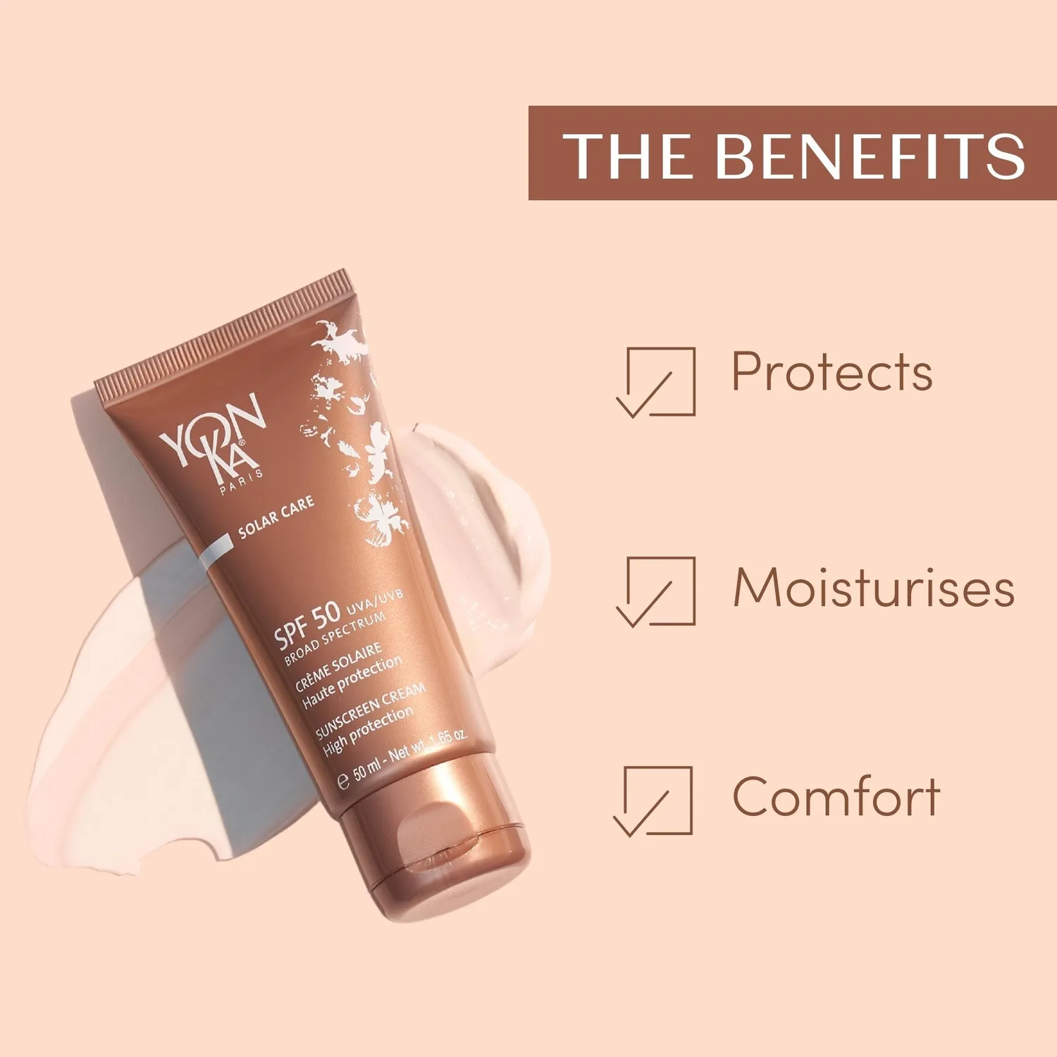 Yon-Ka Crème Solaire SPF 50 solkrem ansikt