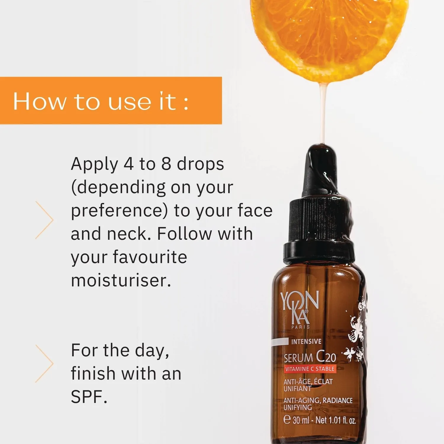 Yon-Ka Serum C20 vitamin C-serum 5 ml – 20 % vitamin C