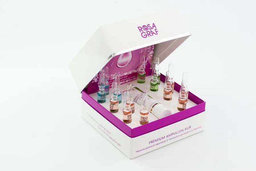 Rosa Graf Premium Ampullen Treatment ansiktsampuller