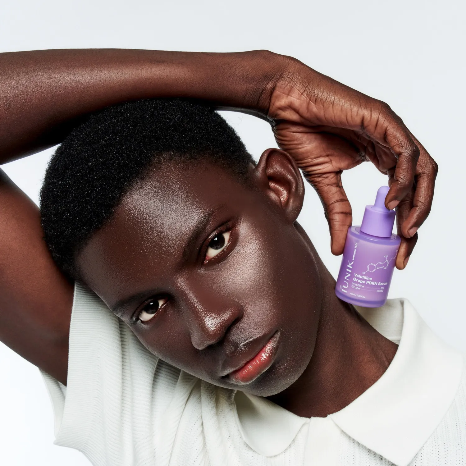 IUNIK Volufiline Grape PDRN Serum ansiktsserum med 5 % Volufiline