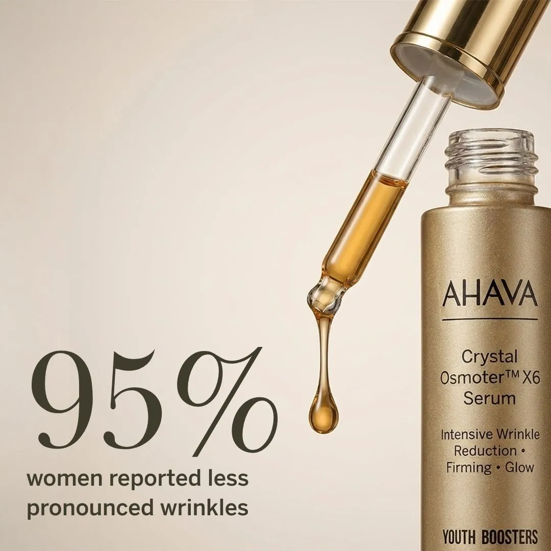 ahava Crystal Osmoter™ X6 serum 30 ml oljebasert
