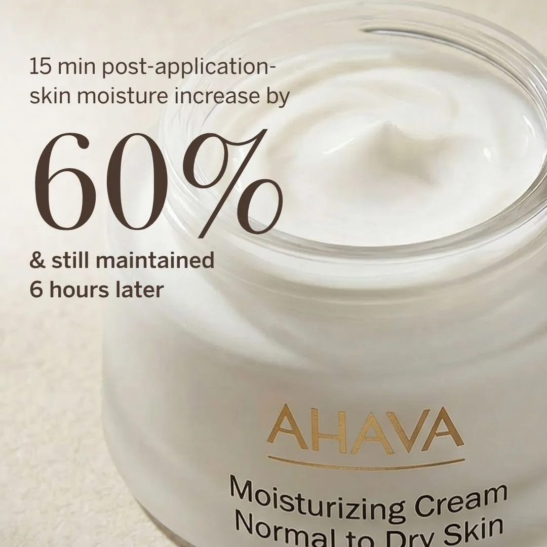 ahava Moisturizing Cream Normal to Dry Skin dagkrem 50 ml