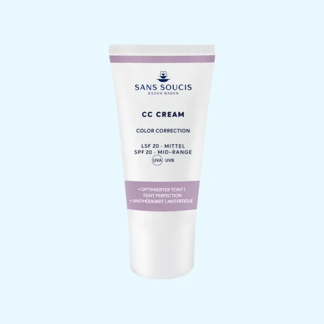 Sans Soucis CC Color Correction Cream LSF 20 Anti-Müdigkeit CC-krem 30 ml