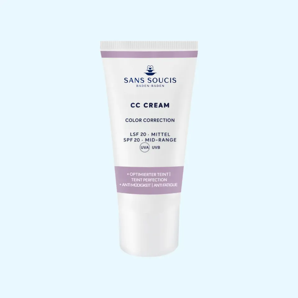Sans Soucis CC Color Correction Cream LSF 20 Anti-Müdigkeit CC-krem 30 ml