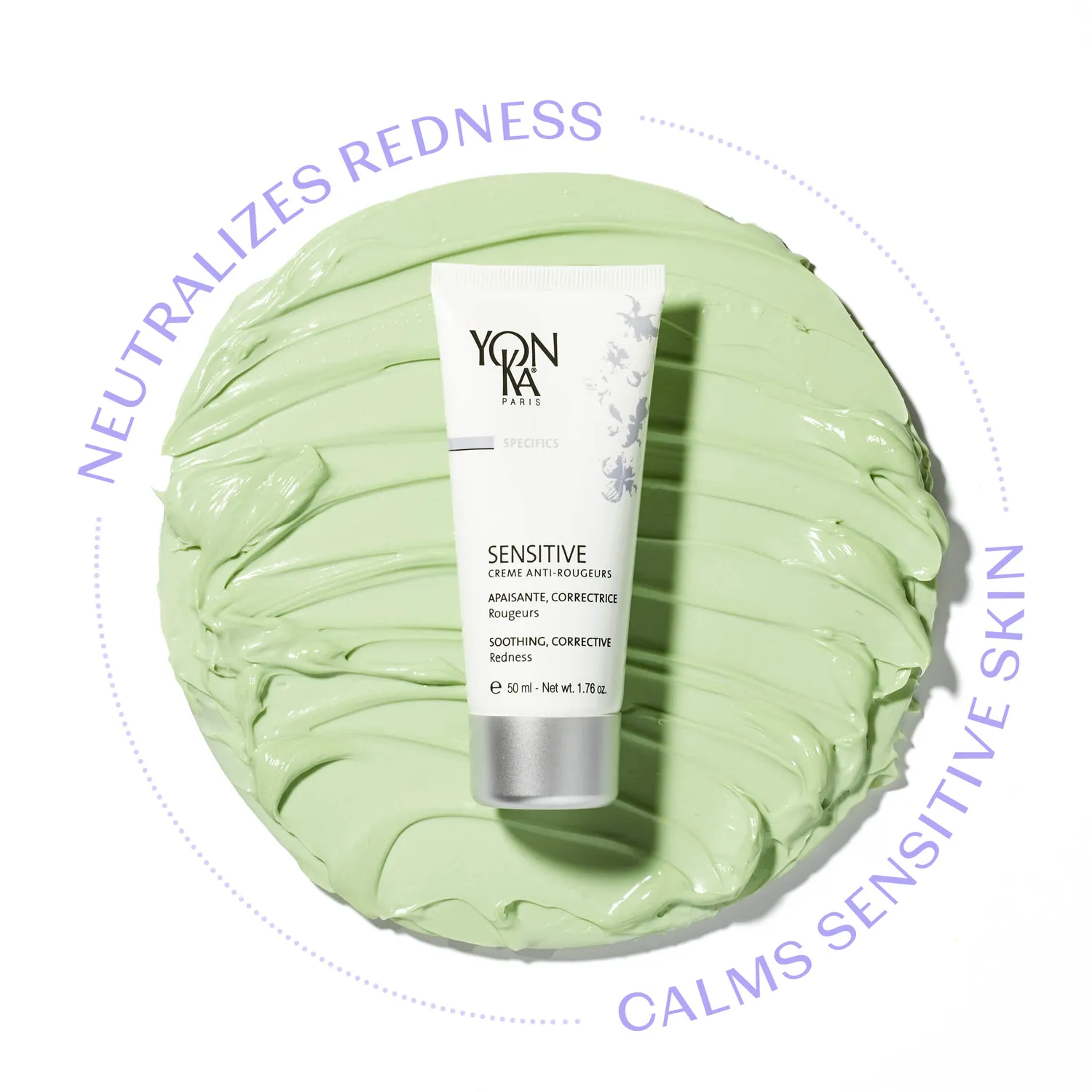 Yon-Ka Sensitive Crème Anti-Rougeurs ansiktskrem uten parfyme