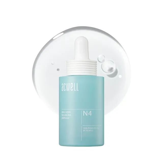 Acwell Real Aqua Balancing and Hydrating Facial Ampoule Serum
