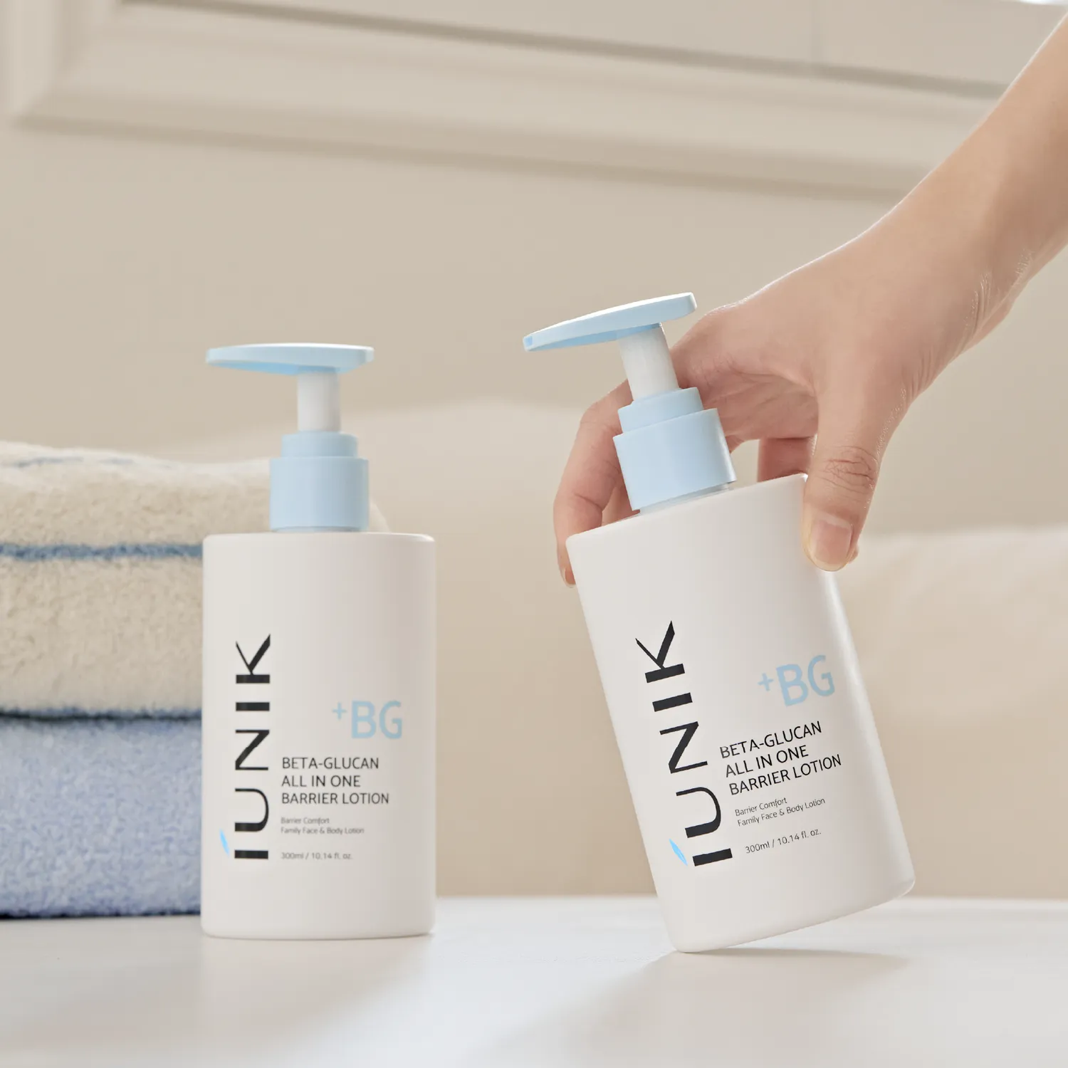 IUNIK Beta-Glucan All In One Barrier Lotion fuktighetskrem med ceramider