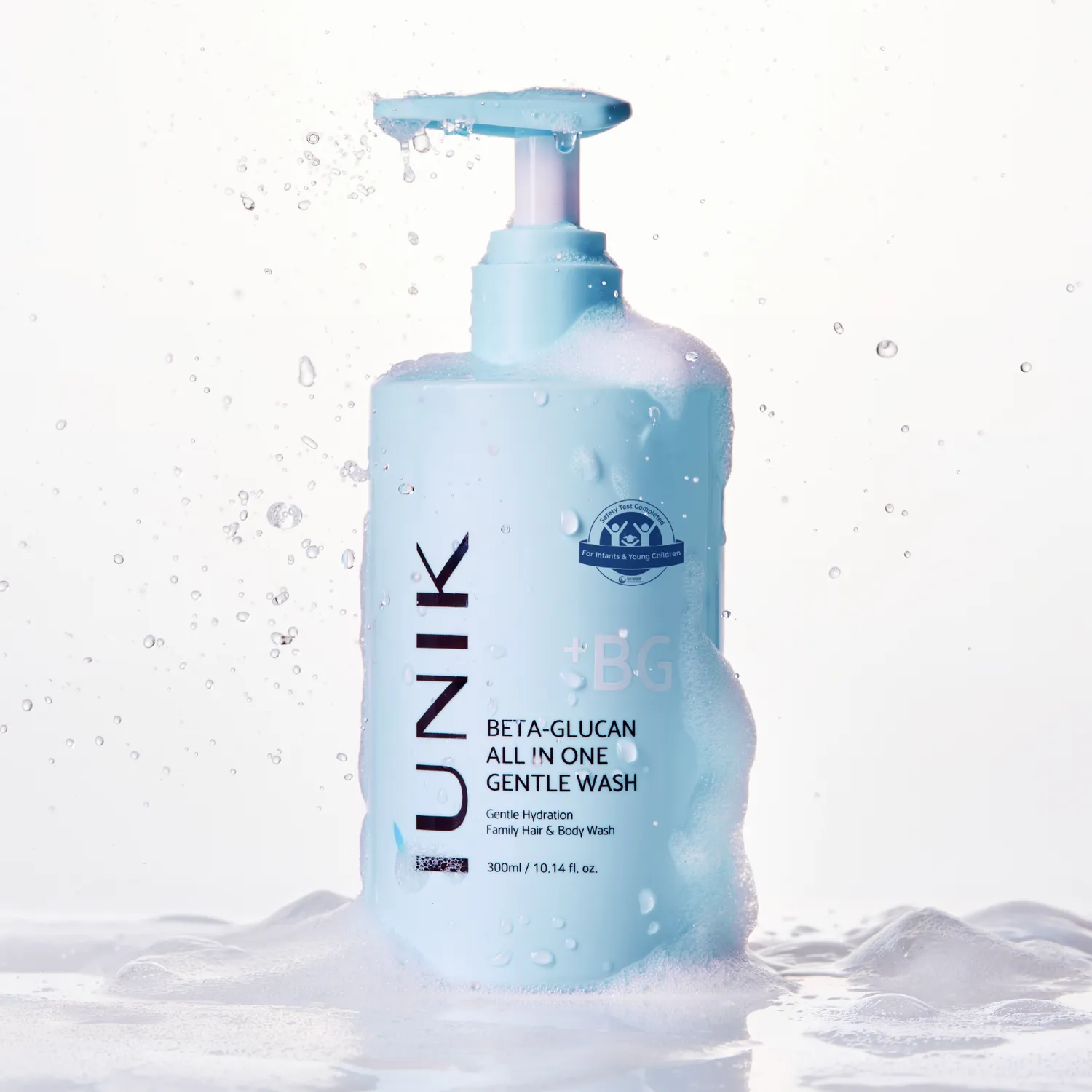 IUNIK Beta-Glucan All In One Gentle Wash rensegel med hyaluronsyre