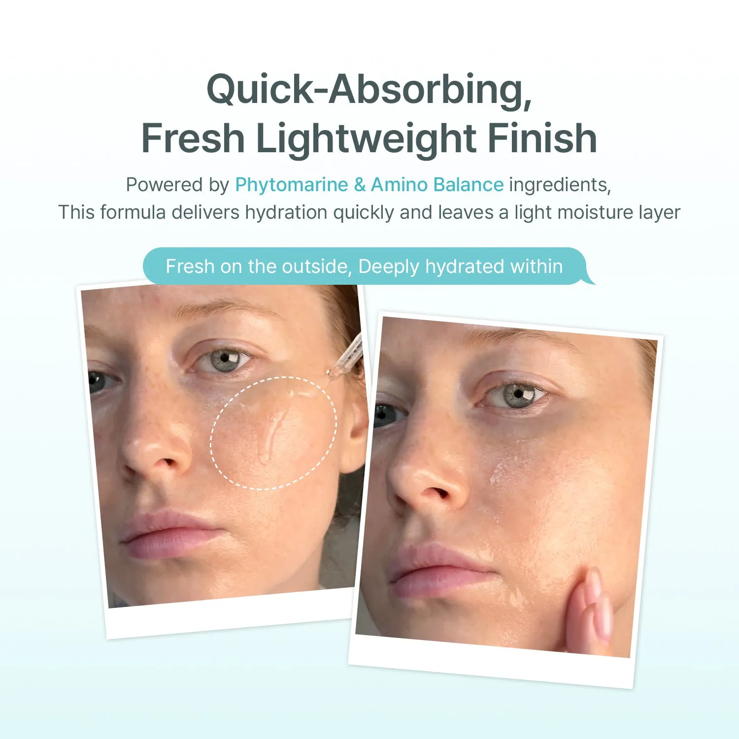 Acwell Real Aqua Balancing and Hydrating Facial Ampoule Serum