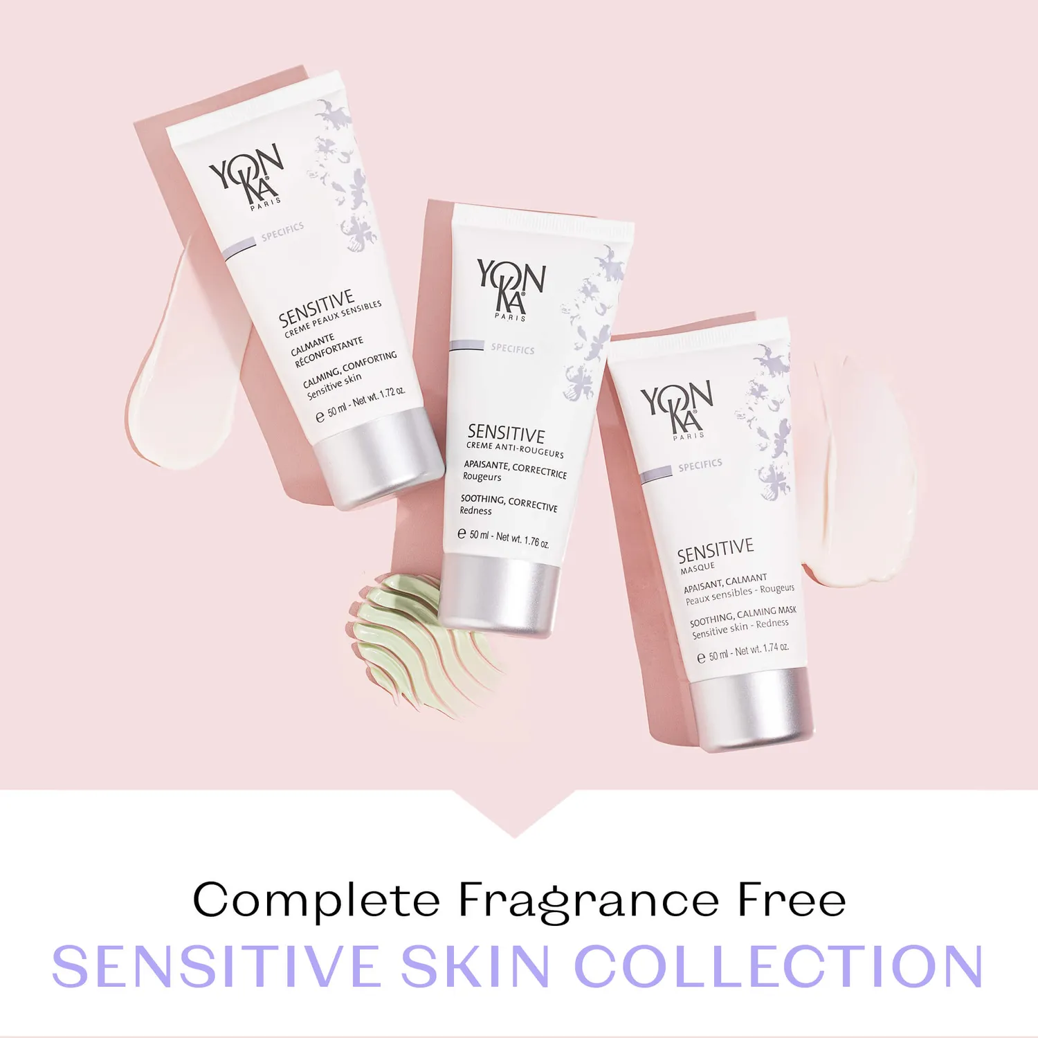 Yon-Ka Sensitive Crème Anti-Rougeurs ansiktskrem uten parfyme