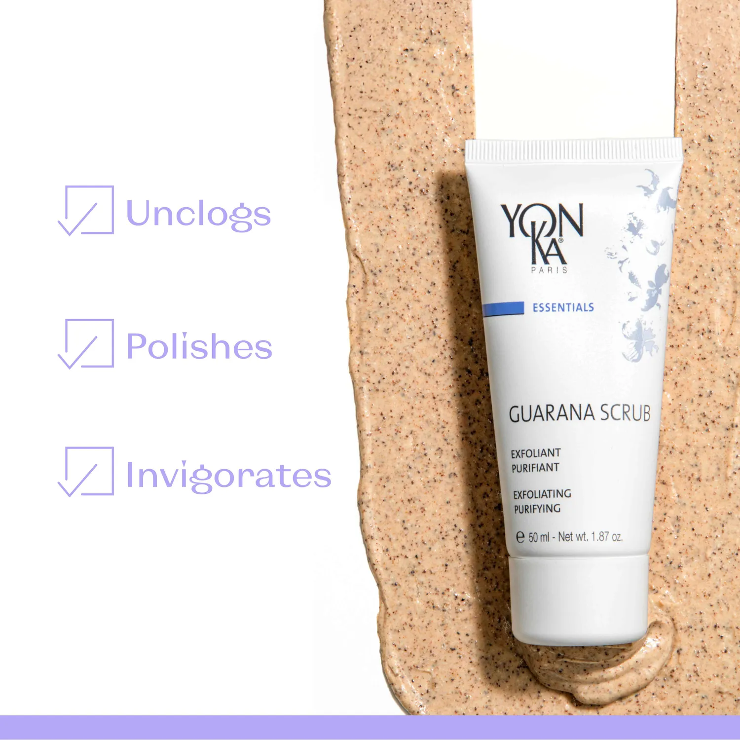 Yon-Ka Guarana Scrub ansiktsskrubb