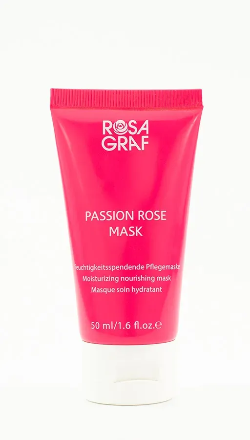 Rosa Graf Passion Rose Mask ansiktsmaske for tørr hud