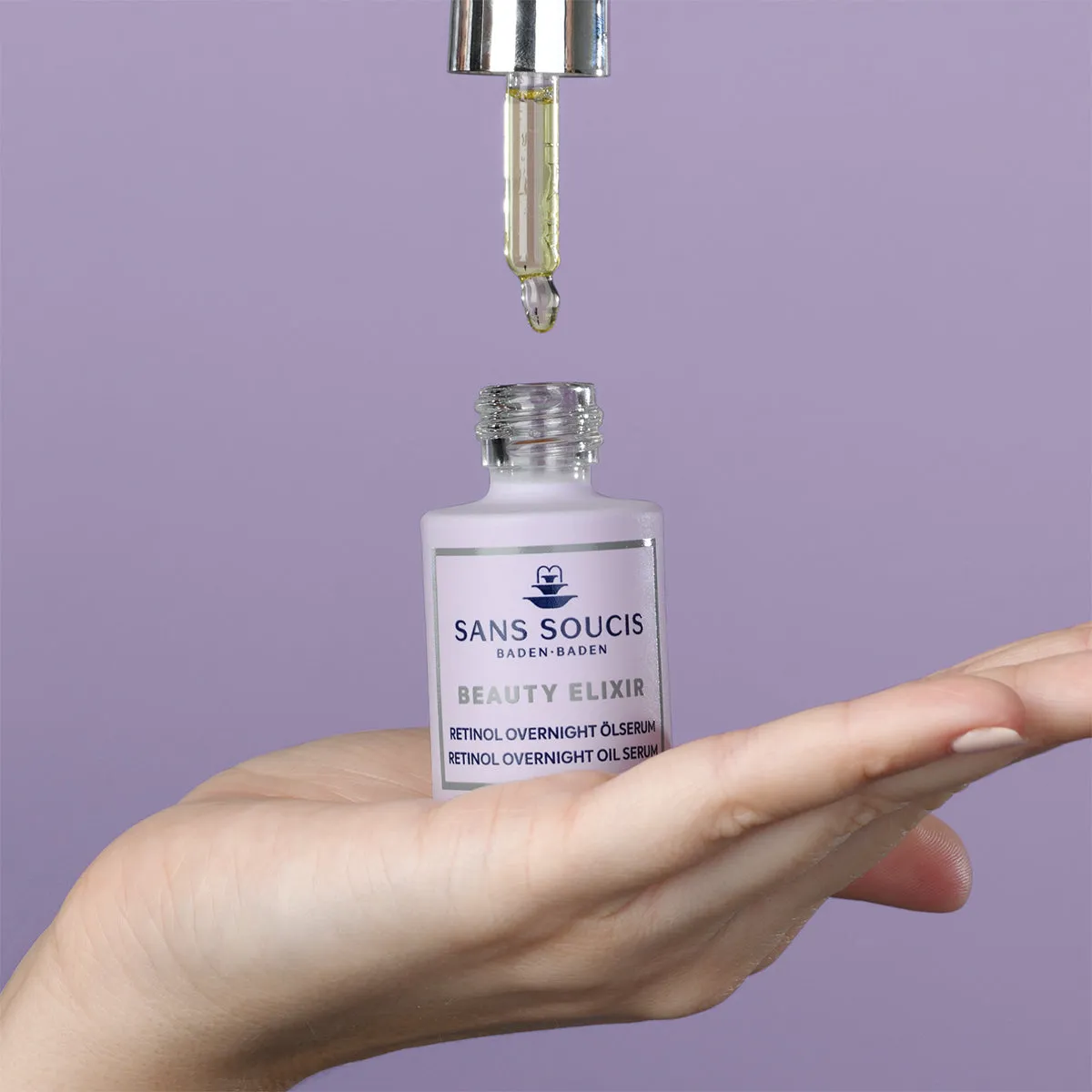 Sans Soucis Beauty Elixir Retinol Overnight olje-serum 15 ml med retinol