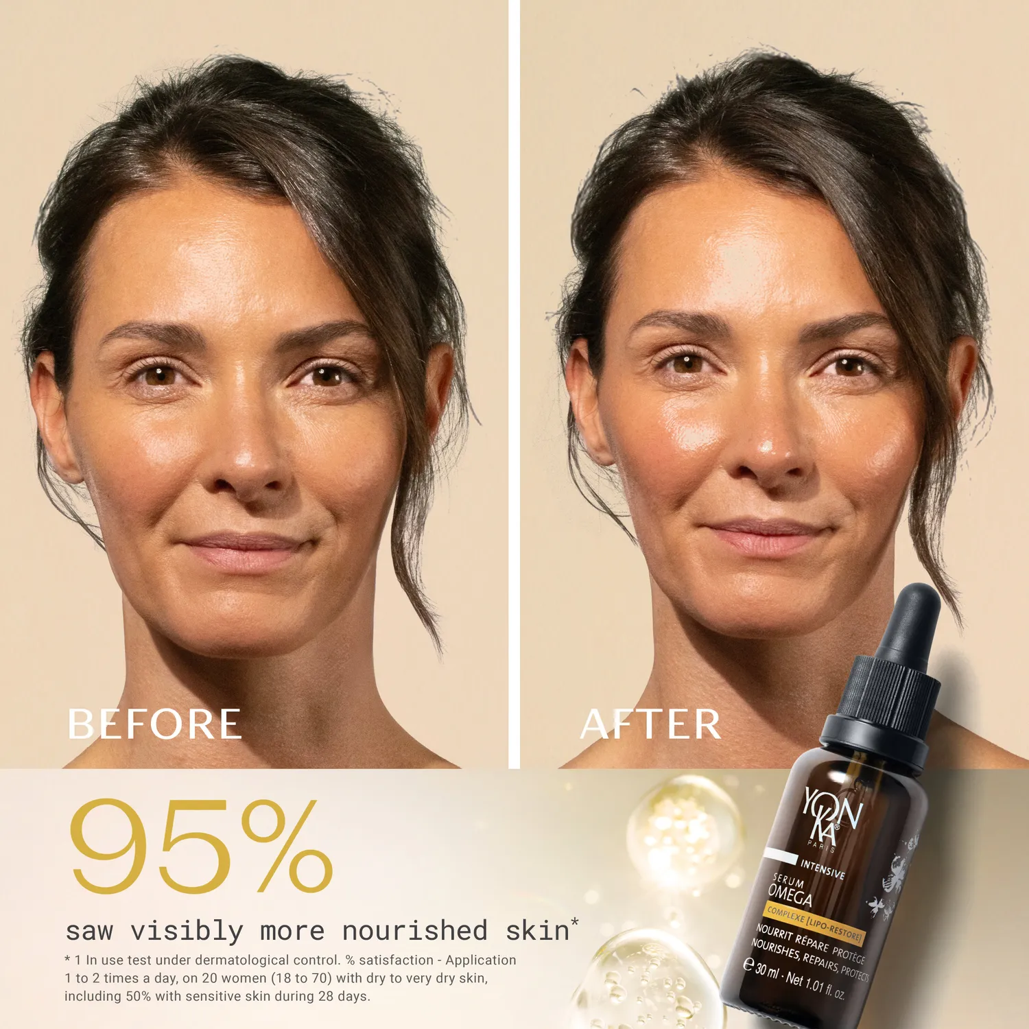 Yon-Ka Serum Omega ansiktsserum – tørr og sensitiv hud