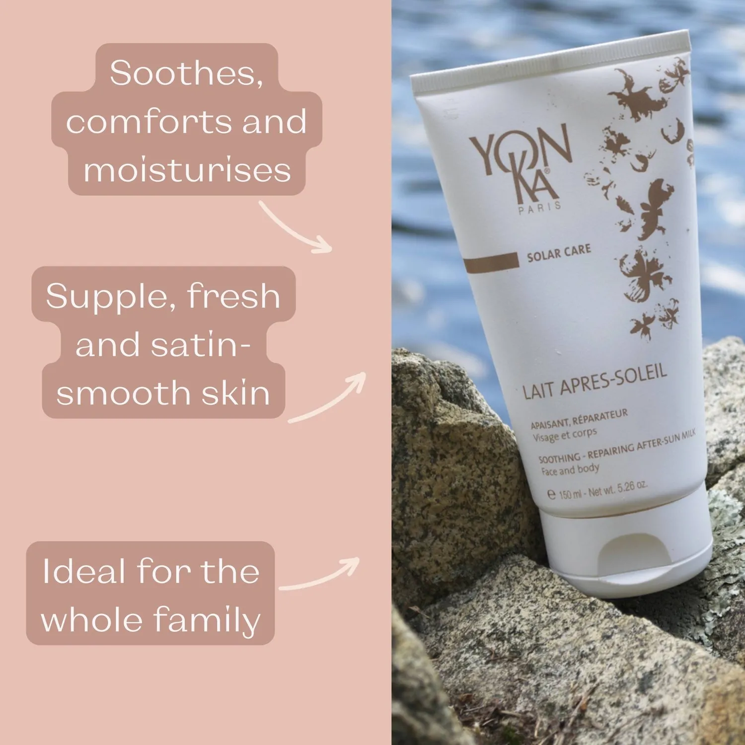 Yon-Ka Lait Après-Soleil aftersun melk ansikt og kropp
