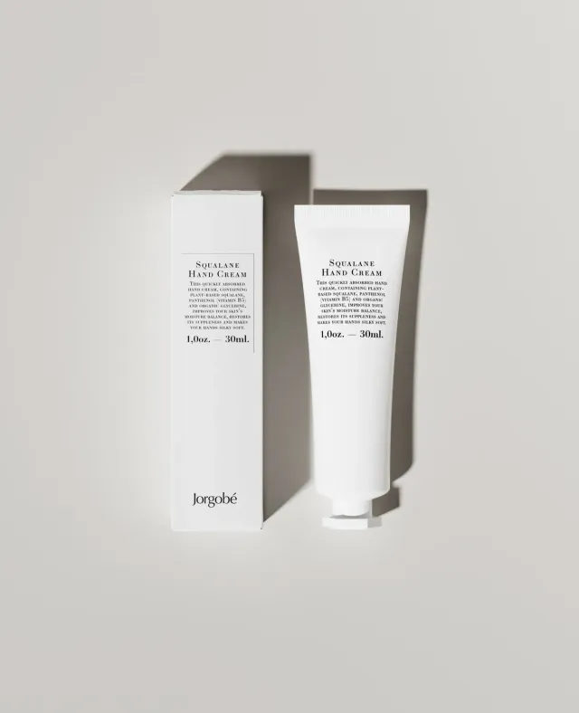Jorgobé Squalane Hand Cream håndkrem – varm, treaktig duft
