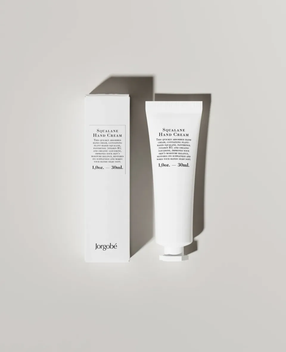 Jorgobé Squalane Hand Cream håndkrem – varm, treaktig duft