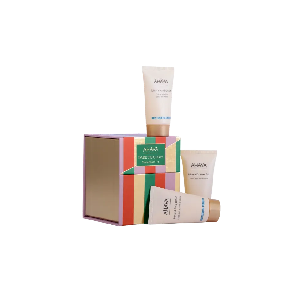 ahava The Minerals Trio kroppspleiesett for reise