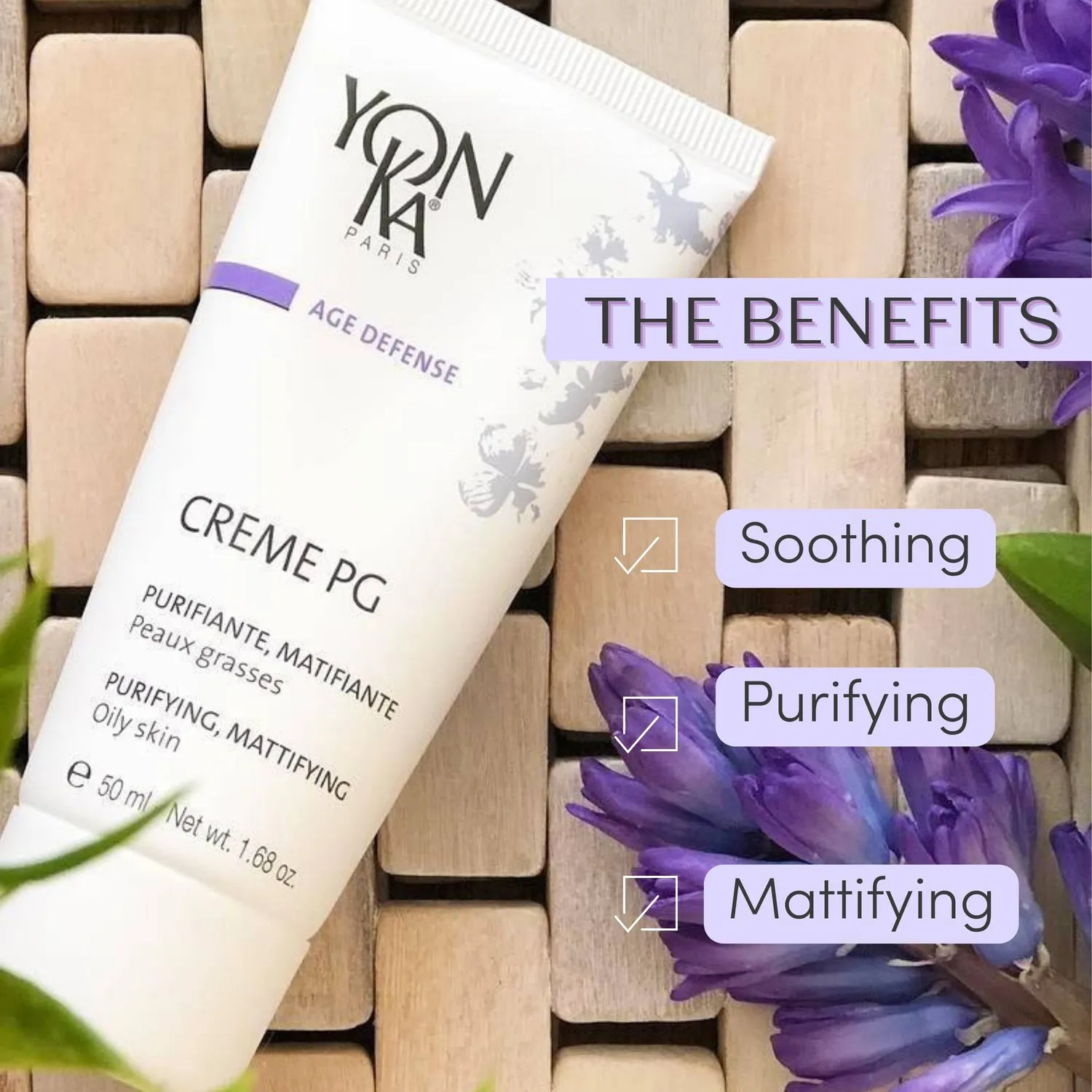Yon-Ka Crème PG ansiktskrem – fet og uren hud