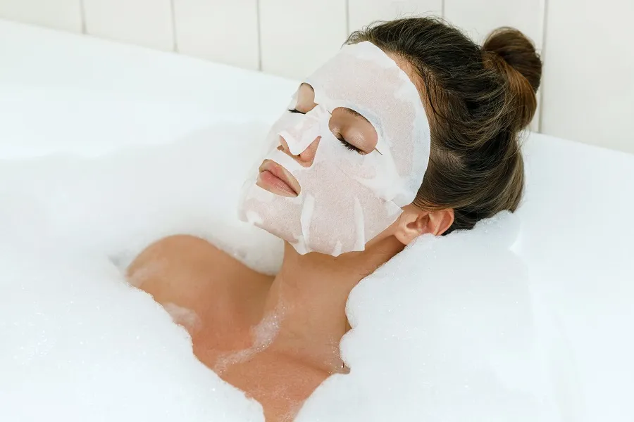 Rosa Graf Baobab Fleece Mask ansiktsmaske 1 stk