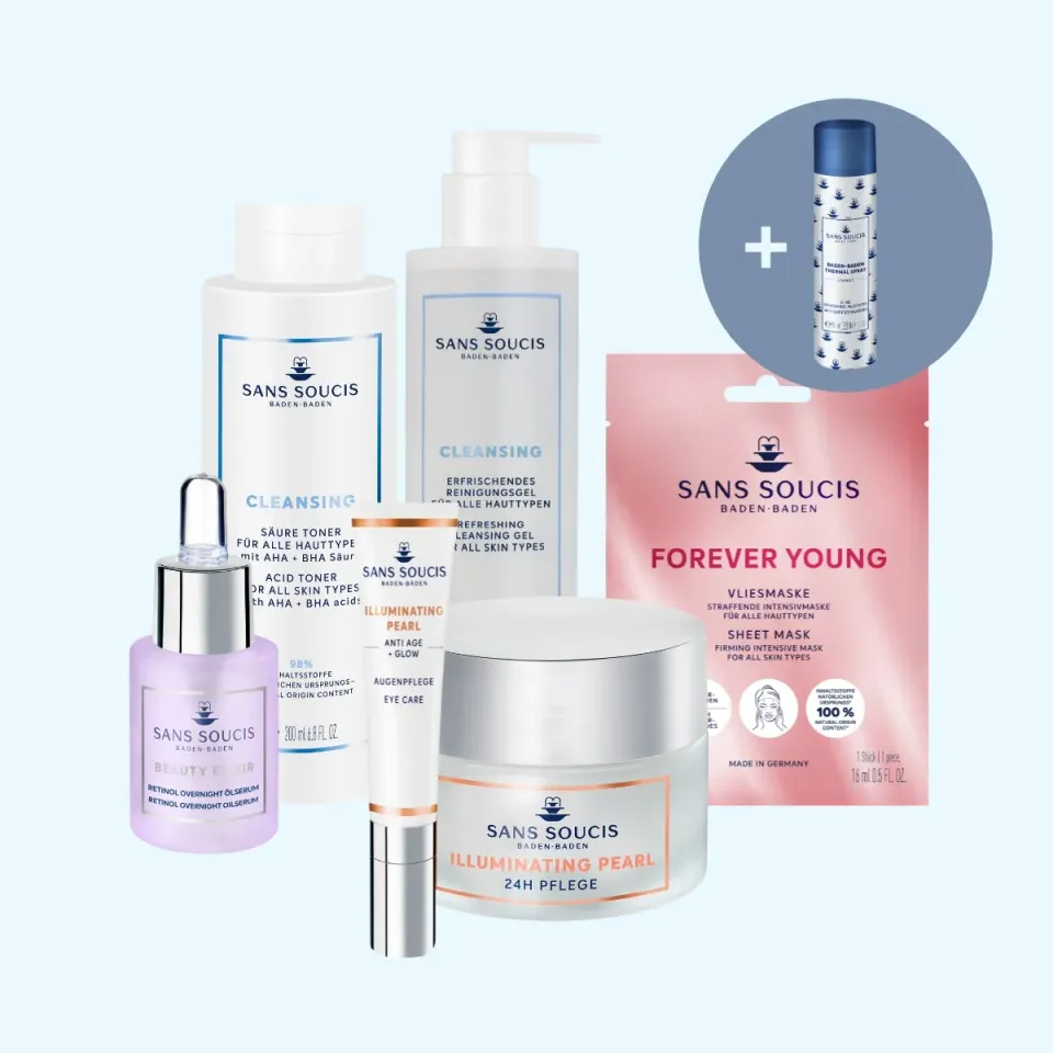 Sans Soucis Fahle Haut Glow Set hudpleiesett
