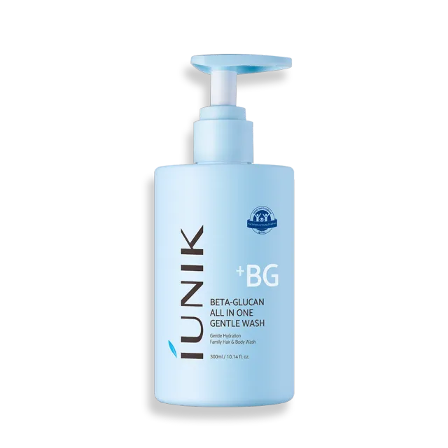 IUNIK Beta-Glucan All In One Gentle Wash rensegel med hyaluronsyre
