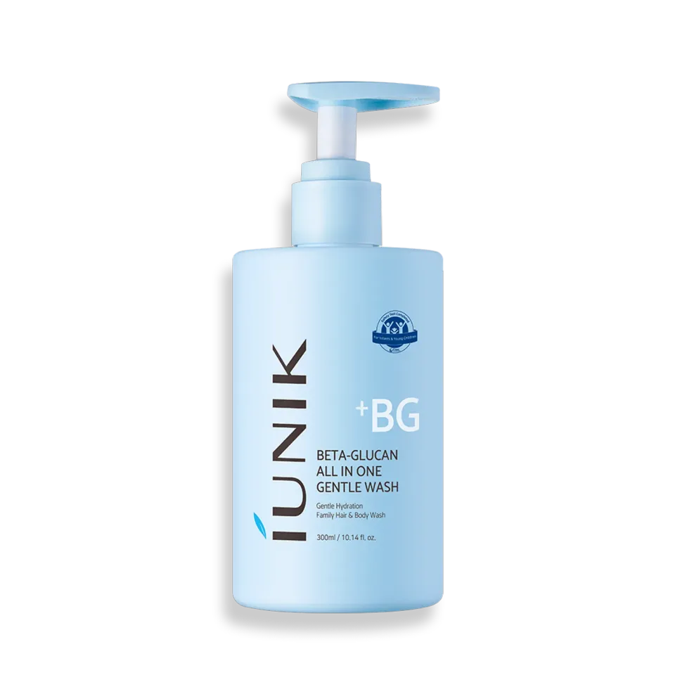 IUNIK Beta-Glucan All In One Gentle Wash rensegel med hyaluronsyre