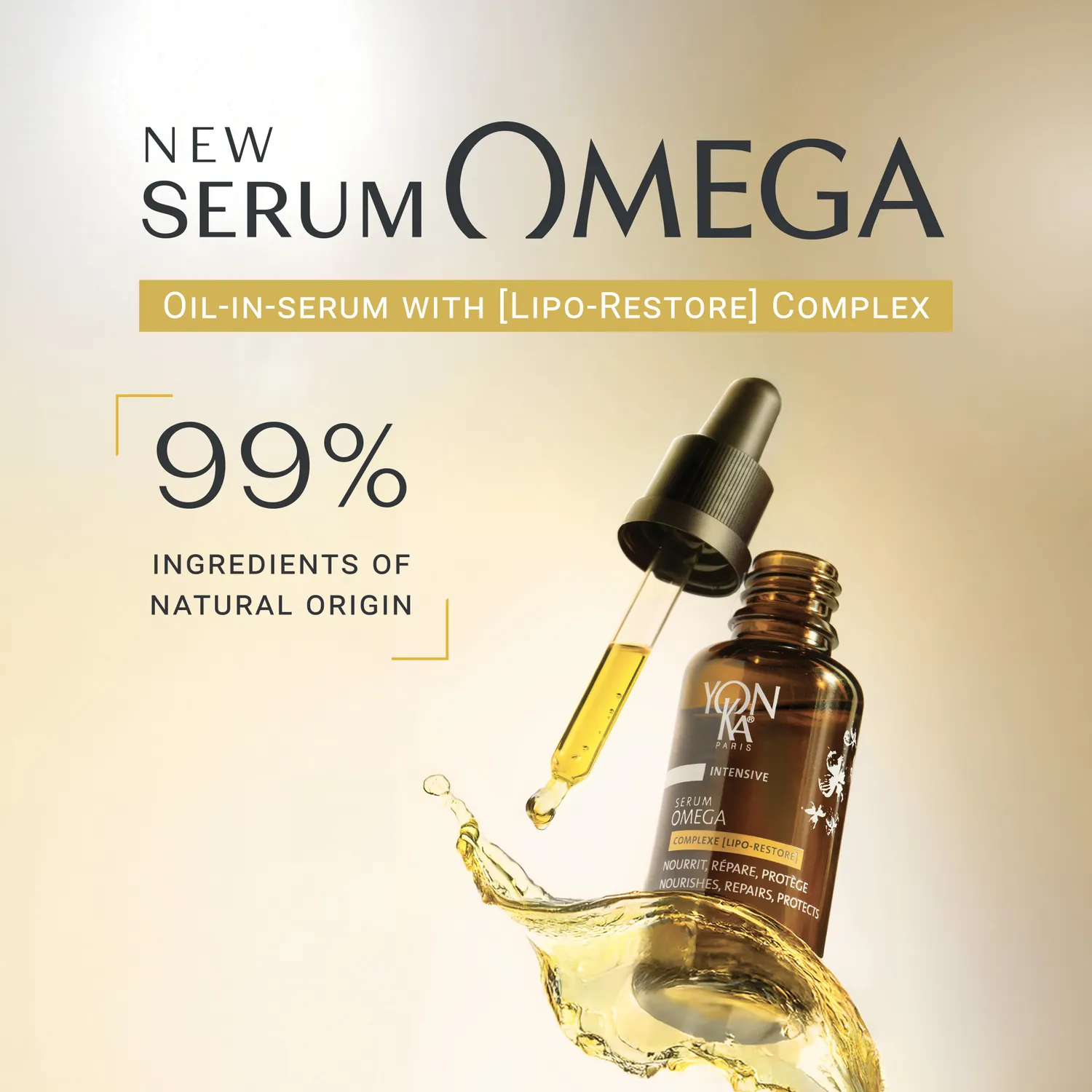 Yon-Ka Serum Omega ansiktsserum – tørr og sensitiv hud