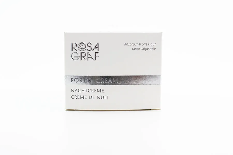 Rosa Graf Forty+ nattkrem for moden hud