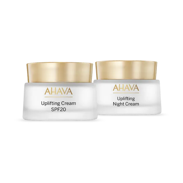AHAVA Uplift 24/7 Set hudpleiesett SPF 20 dag- og nattpleie