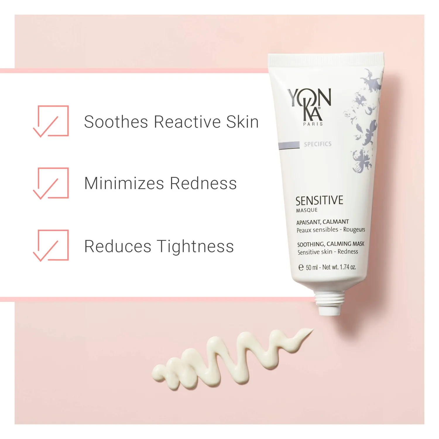 Yon-Ka Sensitive Masque ansiktsmaske – beroligende