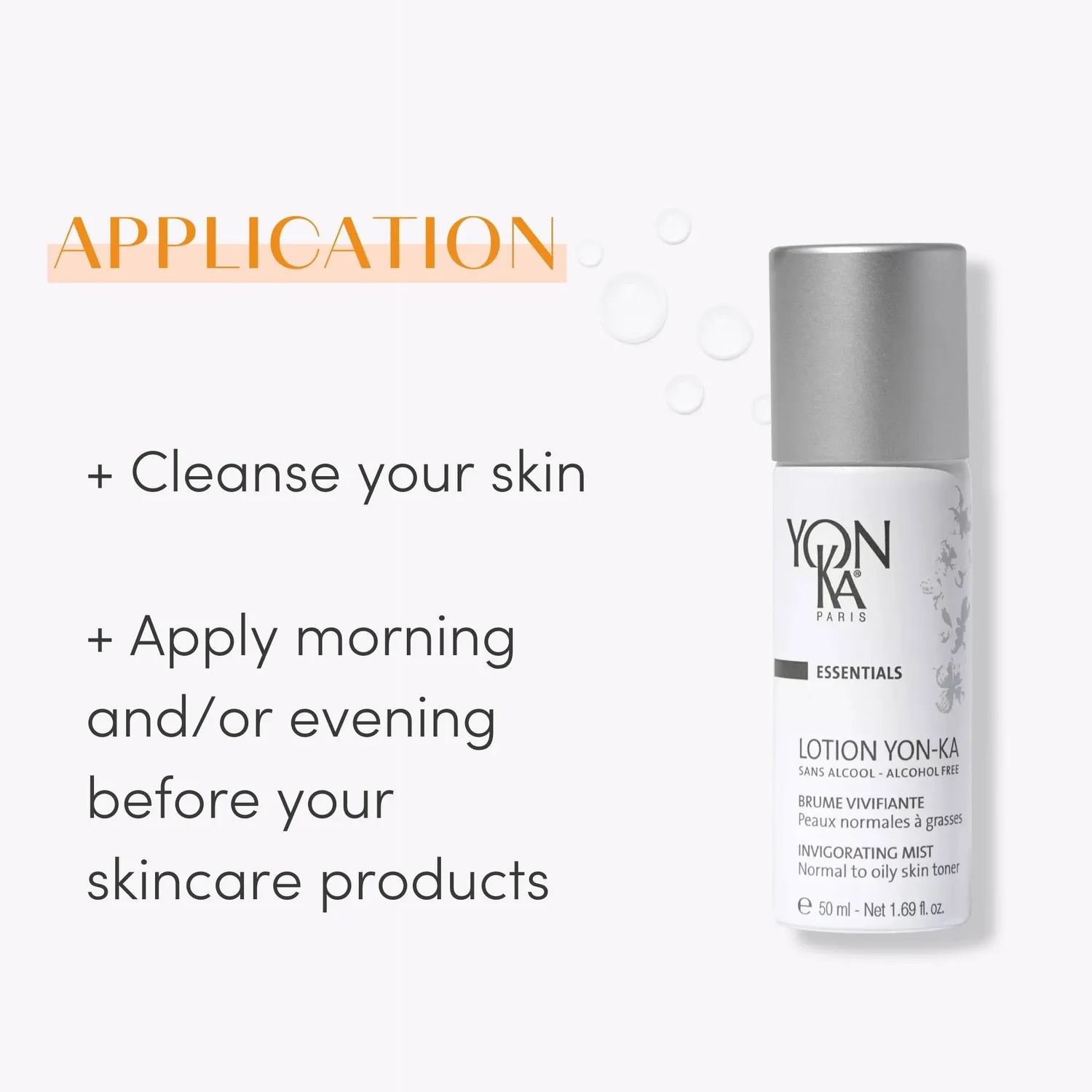 Yon-Ka Lotion Yon-Ka ansiktsmist normal til fet hud reisestørrelse