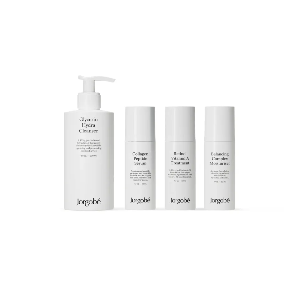 Jorgobé Fine Lines & Wrinkles Rutin mot fine linjer og rynker hudpleiesett