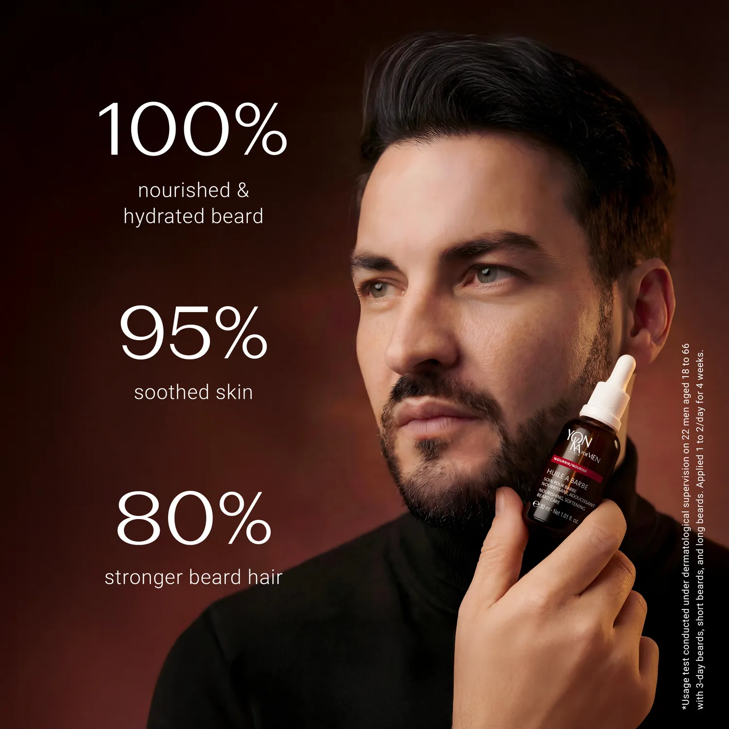 Yon-Ka Beard Oil skjeggolje 99,7 % naturlig opprinnelse