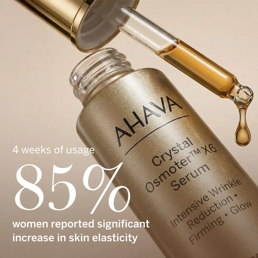 ahava Crystal Osmoter™ X6 serum 30 ml oljebasert