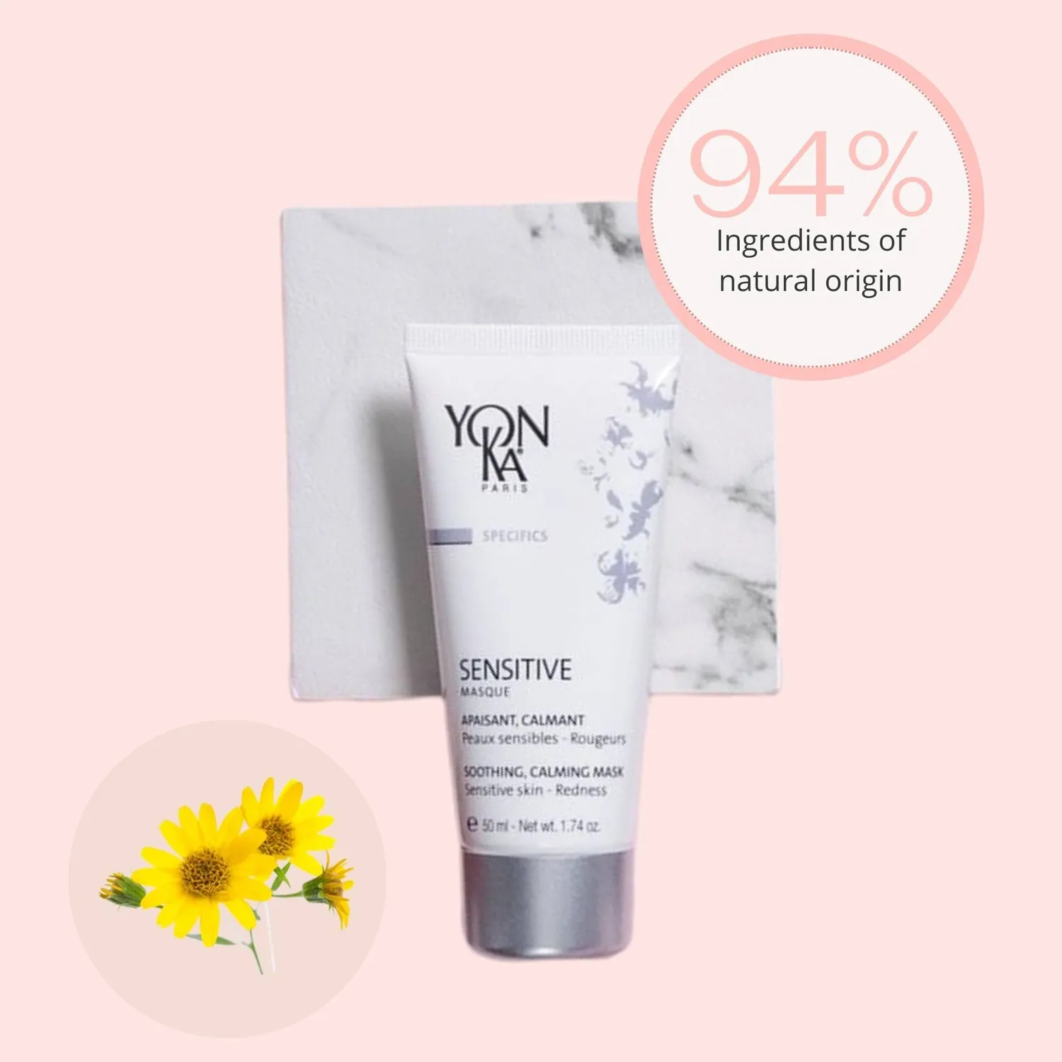 Yon-Ka Sensitive Masque ansiktsmaske – beroligende