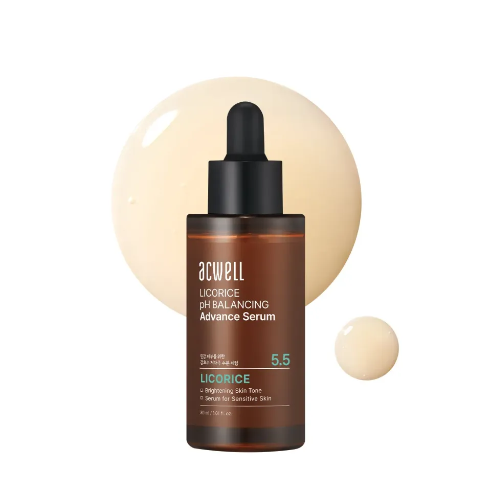 Acwell Licorice pH Balancing Advanced Facial Serum Ampoule serum
