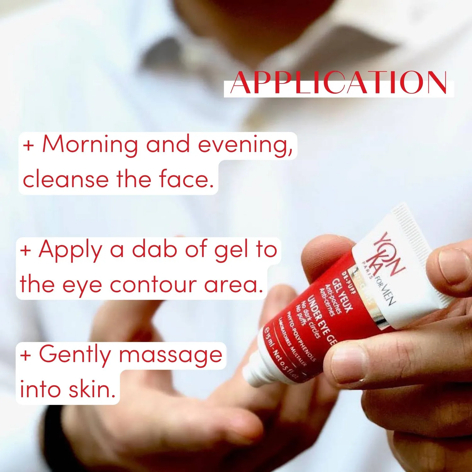 Yon-Ka Homme Gel Yeux Homme øyegel for menn