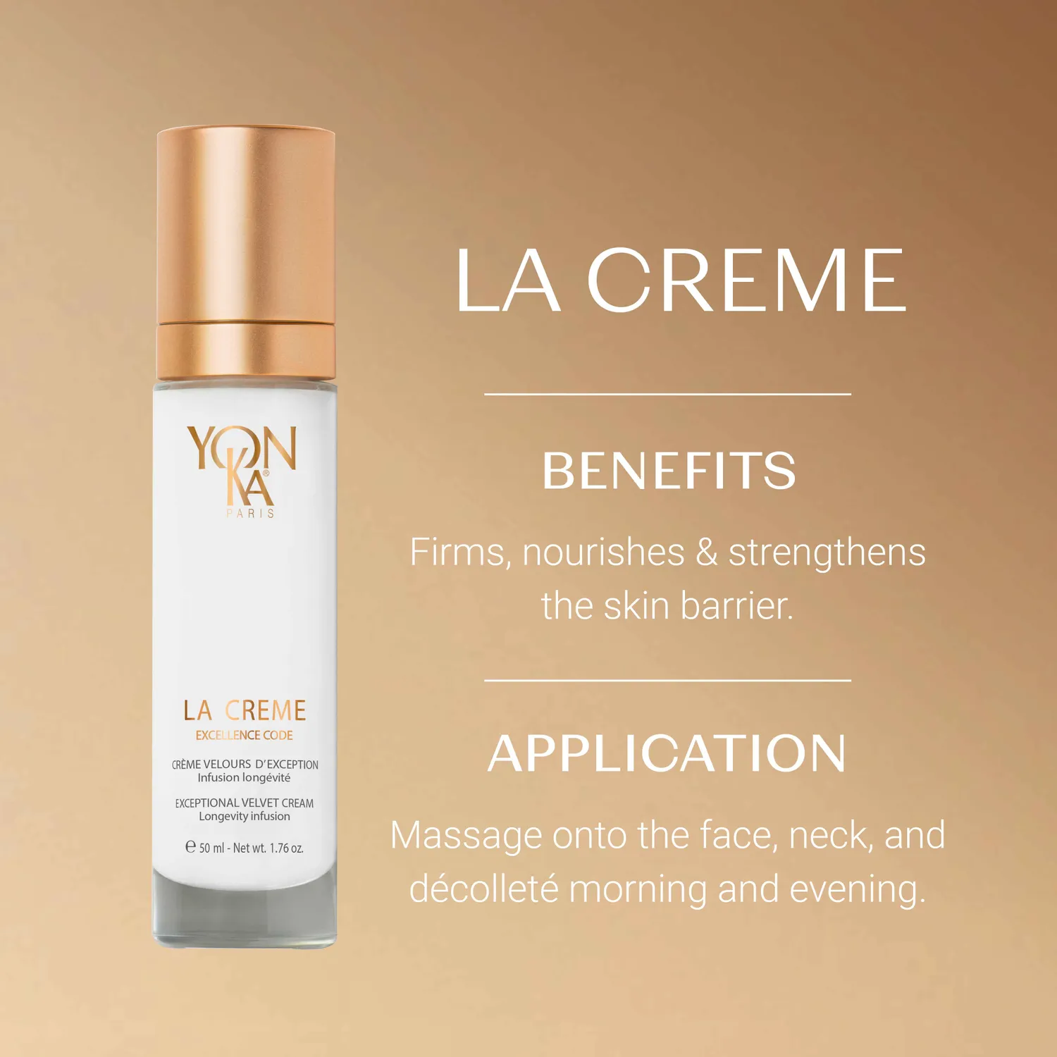Yon-Ka Excellence Code La Crème ansiktskrem 50 ml mot pigmentering