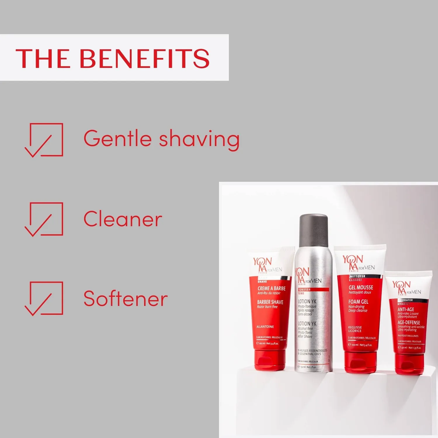 Yon-Ka Crème à Barbe barberkrem for sensitiv hud