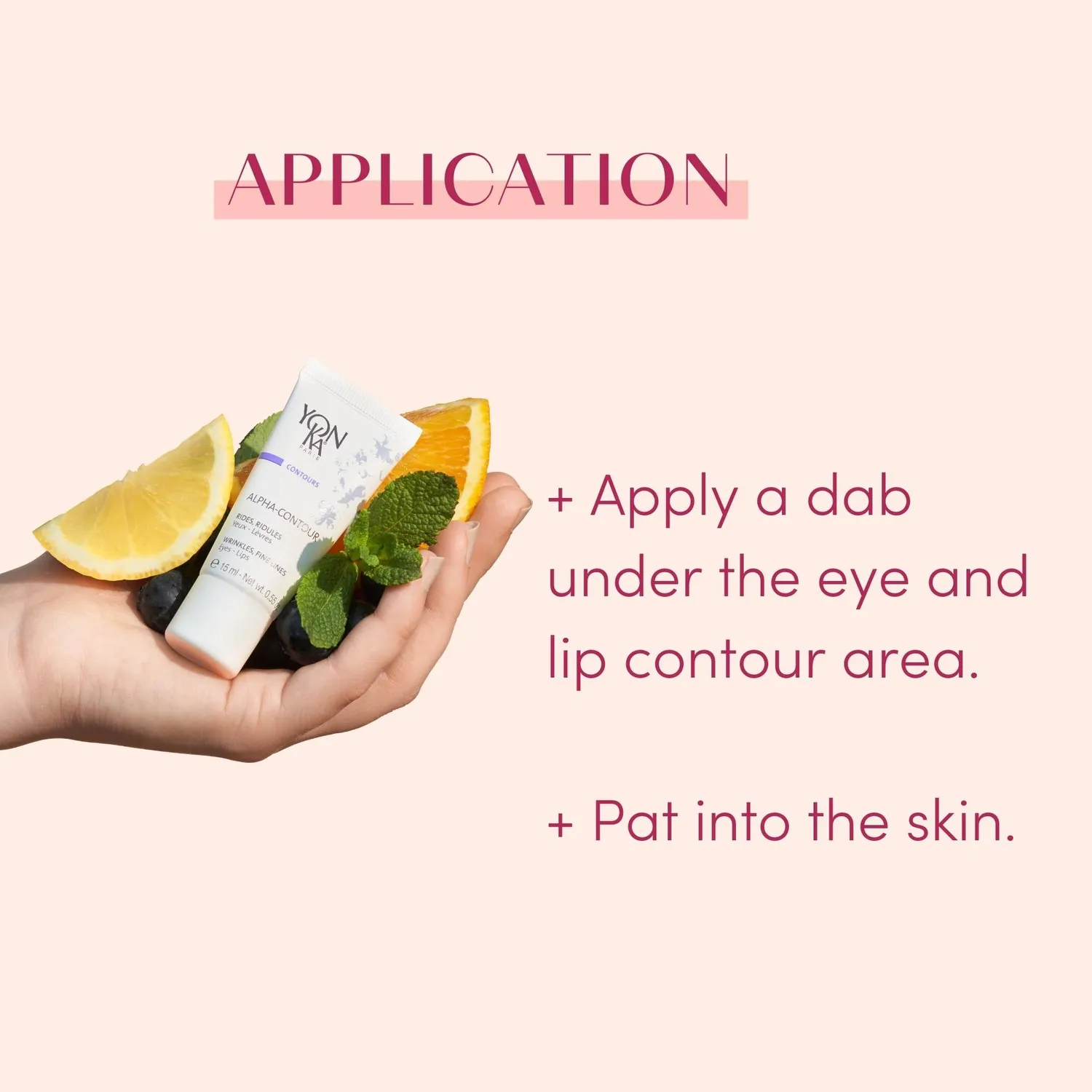 Yon-Ka Alpha-Contour øyegel med fruktsyrer