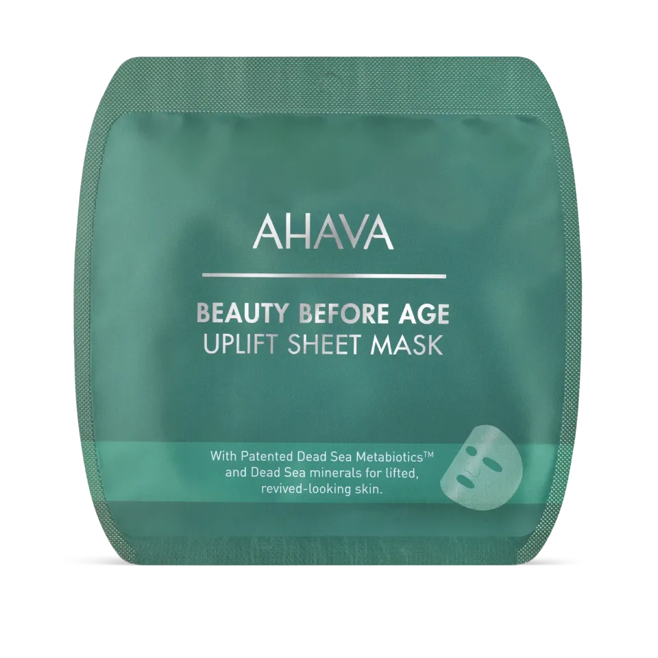 Ahava Uplift Sheet Mask sheetmaske hyaluronsyre 1 stk