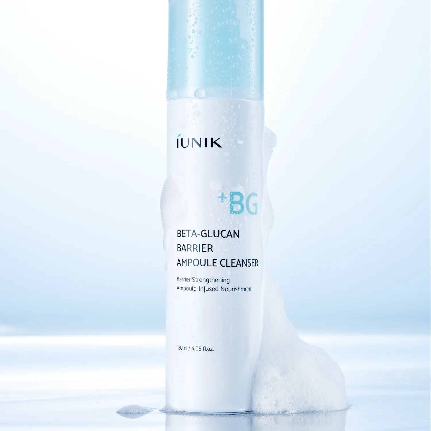 IUNIK Beta-Glucan Barrier Ampoule Cleanser ansiktsrens