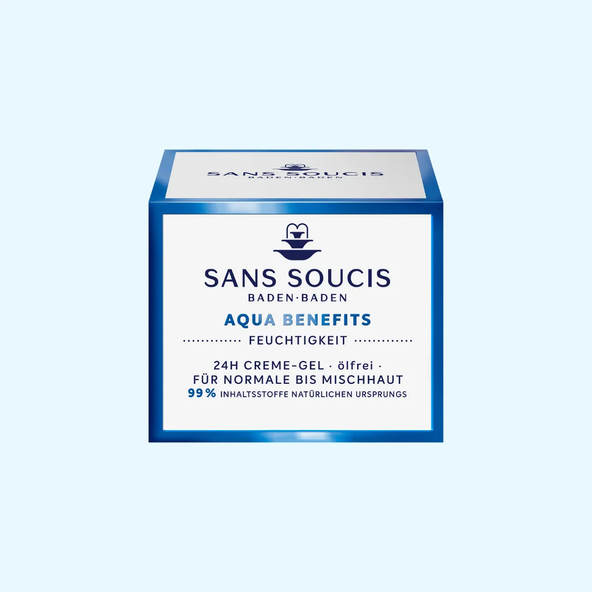 Sans Soucis Aqua Benefits 24h Creme-Gel fuktighetskrem 50 ml oljefri