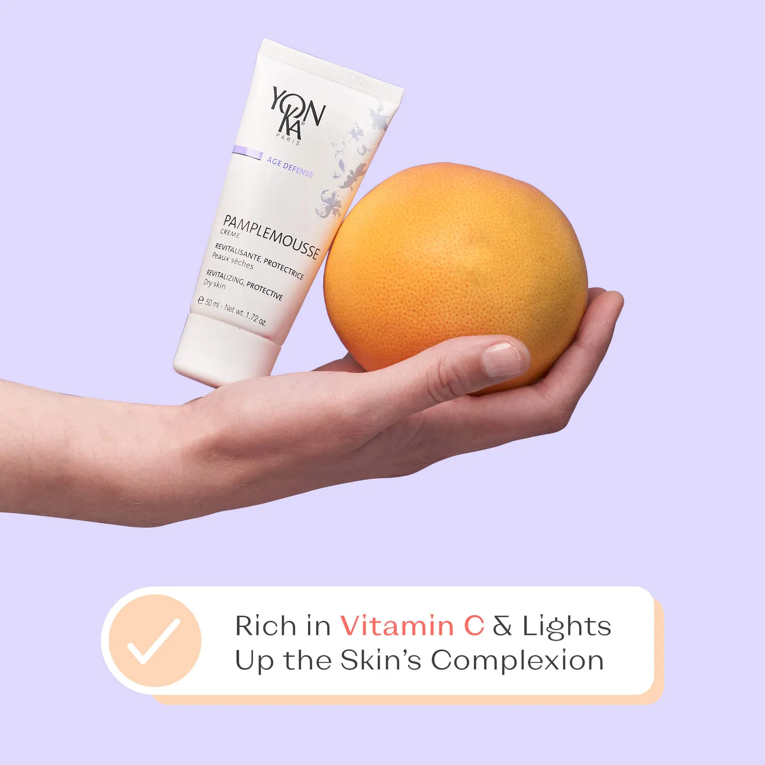 Yon-Ka Pamplemousse Dry Skin ansiktskrem for tørr hud
