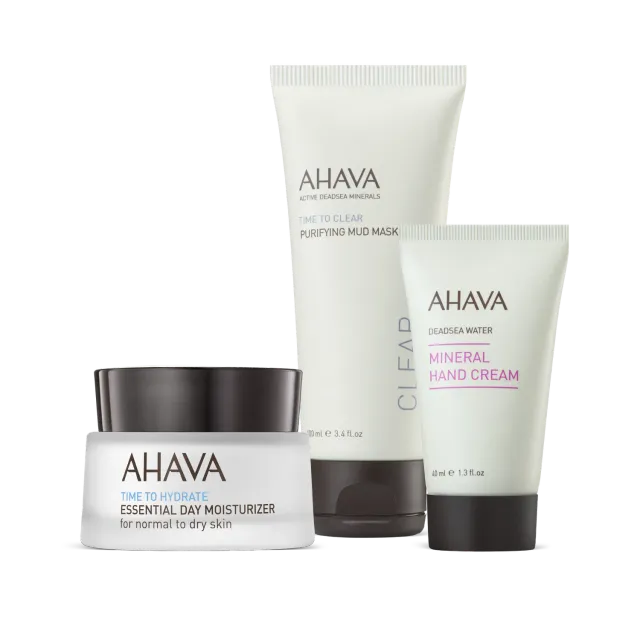 ahava Everyday Minerals Essentials Set hudpleiesett – vegansk